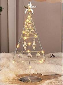 圣诞场景、圣诞树桌面摆件、水晶水钻卧室桌面DIY灯饰、氛围装饰、派对用品装饰（不含灯串）家居装饰 圣诞装饰 房间装饰 冬季圣诞装饰 家居圣诞礼物 圣诞装饰 - 彩色 - 查看 8