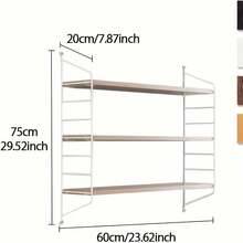 Floating Shelves For Wall - blanco - Ver 6