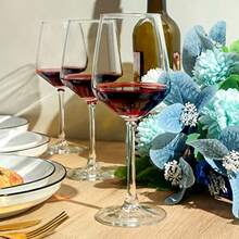 Wine Glasses Set Of 8 12oz Clear Red White Long Stem Wine Glasses For Party Wedding And Home - Clear - View 6