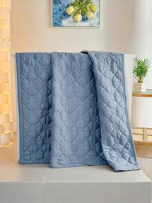 A Solid Color Flower Baby Quilted Quilt, Baby Blanket Baby Quilt Cover Blanket, Baby Portable Blanket When Going Out, Kindergarten Baby Quilt Cover, Available In All Seasons, Machine Washable - Multicolor - View 12