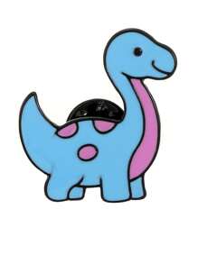 1/6 Stück Cartoon Kreativ Dinosaurier Pterodaktylus Triceratops Brosche, Legierung Öltropfen Abzeichen Bekleidungszubehör Taschendekoration, Spaßstecknadeln, Anstecknadel, Cap-Pins, Schulranzen-Pins