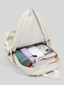 حقيبة ظهر خفيفة الوزن مع تصميم سحاب، حقيبة ظهر للسفر الصيفي، حقيبة ظهر بطراز عطلة، حقيبة ظهر رياضية شنطه جامعه شنط جامعات شنطة ظهر للسفر حقيبه جامعه