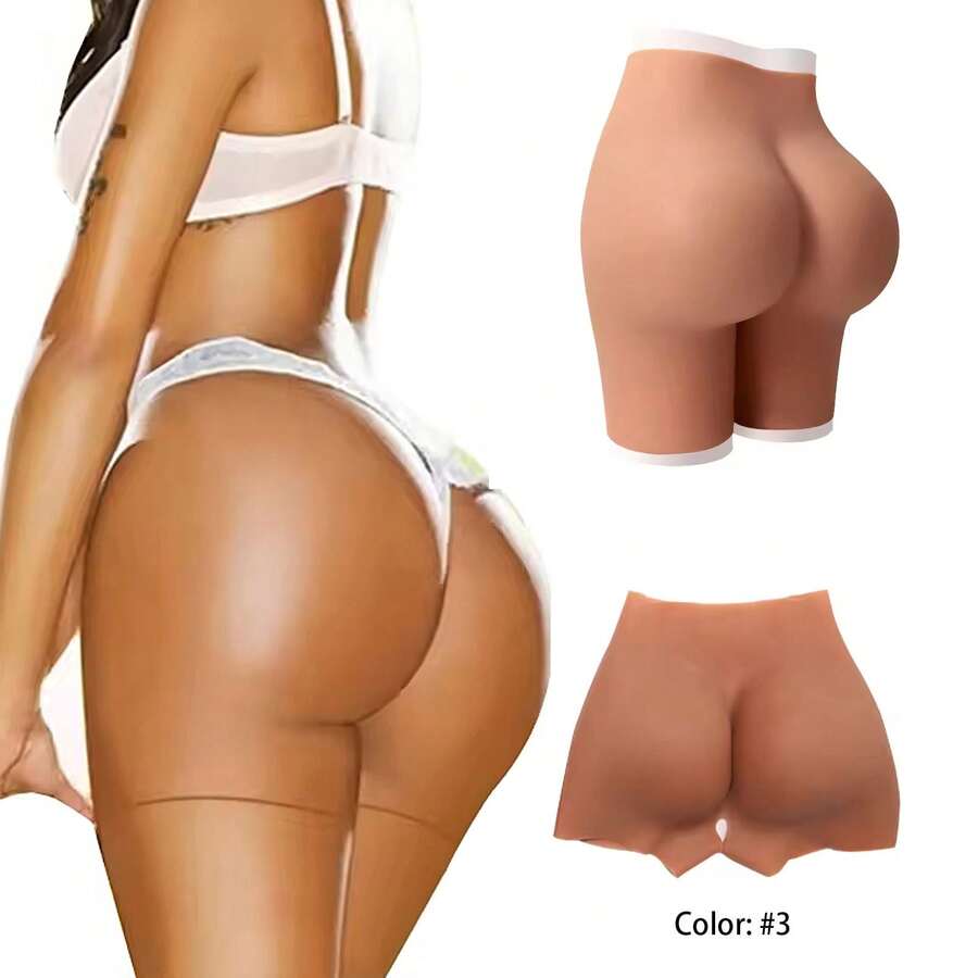 Simulation Silicone Panties, Butt Lift, Buttocks Enhancement And Body Shaping For Drag Queens And Transvestites. Fits Women With Waist 25.2" - 51.18", 0.43" Thick. - 03 - Xem 1