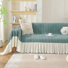 Sofa Slipcovers - Verde bosque suave - Ver 8