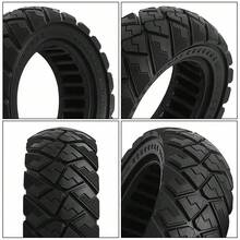 9*3.0-5.5耐磨实心轮胎适用于KUGOO新款Ku G2 Pro电动滑板车防刺穿替换轮 - 黑色 - 查看 7