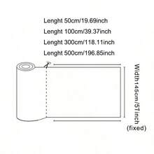 1 件 3D 刺绣网眼面料，公主蕾丝花卉刺绣服装面料，适用于 DIY 连衣裙，57 英寸宽 x 19.6/39.4/118/197 英寸长，80gsm - 多色 - 查看 2