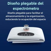 KINGSTEAM Espectrógrafo de Sprays Plegable y Ligero en Siete Colores, con Gafas de Protección Incluidas, Portátil - Blanco - Tipo de Enchufe A USA (110-127V) - Ver 4