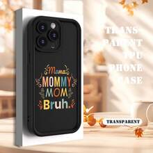 [Teléfono] Funda con diseño de perezoso, flor y perezoso, textura esmerilada, agarre cómodo, ideal para hombres y mujeres - Negro - Ver 3