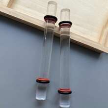 1pc/2pcs/3pcs/4pcs DIY Polymer Clay Roller Tools With Thickness Ring For Clay Craft DIY Ceramic Sculpture Shaping - Clear - View 3