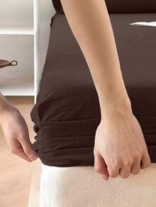 400 Thread Count Soft Touch Percale Flex-LE Fitted Sheet