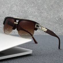 2 件套女士金属复古几何圆形时髦派对装饰时尚眼镜