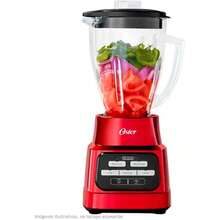 Oster One Touch Blender With Automatic Programs, 3 Speeds, Red Color, 1.5 L Glass Jar, Thermal Shock Resistant, Revolutionary Ice Crushing Blade - 查看 3