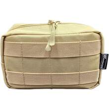 DEV´S TACTICAL & OUTDOOR Bolsa Tactica para Chaleco o Mochila, Bolsa Molle, Push Chaleco Mochila - Caqui - Ver 3