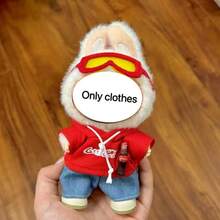 全新 1-3 代 15-17 厘米 吊坠 T 恤、裤子、帽子、发饰套装系列服装适用于 娃娃，适用于 派对和聚会（仅衣服，无鞋） - 彩色 - 查看 4