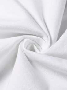 YUANXING  Men's Graphic T-Shirt - Features An Adorable Puppy Design Behind A Crosswalk Sign. White Relaxed-Fit Casual Everyday Style, Perfect For Summer Outings And Pet Lovers. Machine-Washable Soft Everyday Tee, Dog-Themed T-Shirt, Casual Wear, Fashion Tee, Breathable Tee, Short-Sleeve Top.