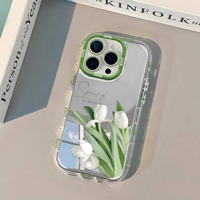 镜面手机壳可用作化妆镜 兼容iPhone16/7/8/11/12/13/14/15/X/XR/Xs/Plus/Pro/Pro Max/SE2