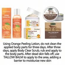 新鲜橙皮油，有效去除手部、足部及身体的死皮和老茧。这款保湿霜能够提亮肤色，滋养肌肤。母亲节礼物、送给她的礼物、节日礼物（OceAura正品）