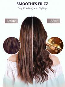 2025 Neue Locken definieren Bürste - Bürstenstyler für lockiges Haar, Lockenbürste für nasses, lockiges Haar, Formen und Definieren von Locken für Frauen