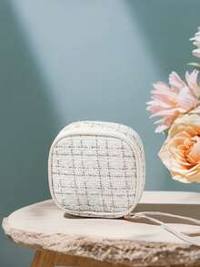 1pc Travel Sanitary Pad Storage Bag, Household Sanitary Pad Storage Bag, Back To School Student Sanitary Pad Storage Bag, Large Capacity Sanitary Pad Student Storage Pouch, Mini Sanitary Pad Storage Bag, Sanitary Pad Storage Box Organizer, Women's Menstrual Products, Sanitary Pad Storage Bag, Portable Sanitary Napkins And Cosmetics Lipstick Bag, School Supplies, Student Supplies, Office Supplies, Home Supplies, Travel Supplies, Travel Camping Outdoor Hiking Menstrual Products - Multicolor - View 15