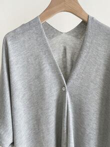 女士纯色针织轻薄披肩开衫，优雅透气，适合海滩穿着，办公、旅行、春夏秋冬皆宜。