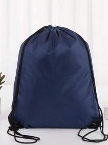 1pc Minimalist Drawstring Pocket Outdoor Sports Backpack