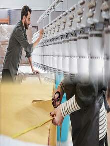 DELLNA 1pc Sun Shade Cloth With Rope Rings, Privacy Protection + Sun Shading Dual-Function, Suitable For Gazebo/Garden/Carport/Patio, Multiple Colors Available - Multicolor - View 3