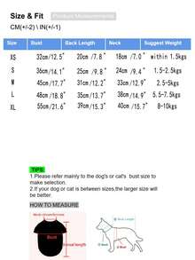 1 件宠物服装秋冬时尚背心，双色迷彩图案，拉链和牵引绳孔，适合贵宾犬、比熊犬 - 彩色 - 查看 3