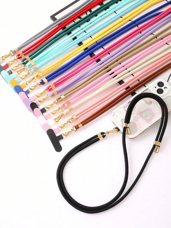 New Phone Lanyard, Adjustable Nylon Strap, Detachable Cord, Anti-Lost Neck Strap For Bag, Pendant