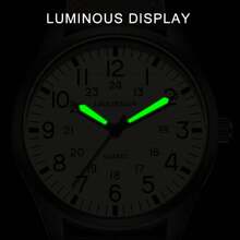 Foxbox Reloj de cuarzo fashion simple LIGE para hombre, reloj deportivo multifuncional para estudiantes, con calendario luminoso disponible en varios colores