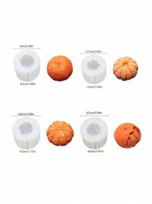 Artificial Fruit Orange Shape Silicone Candle Mold