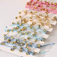1 Set New Bohemian Style Hollow Weaving Expandable Bracelet Bangle