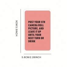 Adult Drinking Game Do It Or Drink,Bachelorette Party Games Couple Valentines Adult Drinking Game Girls Night Games, Hen Party, Bridal Party, Card Game ,Birthdays, Girl's Night, & Icebreakers - Black - View 2