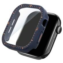 Funda de vidrio talla grande tapa para el de 46mm, 44mm, 40mm, 45mm, 41mm y 42mm. Protector de pantalla para Series 10, 9, 8, 7, 6, 5, 3 y SE. Accesorios.