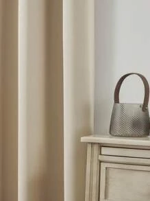 2pcs Blackout Curtains - Indoor Window Curtains With Grommets, Thermal/Noise Insulated/Privacy Protecting, Suitable For Bedroom, Living Room, Patio Doors