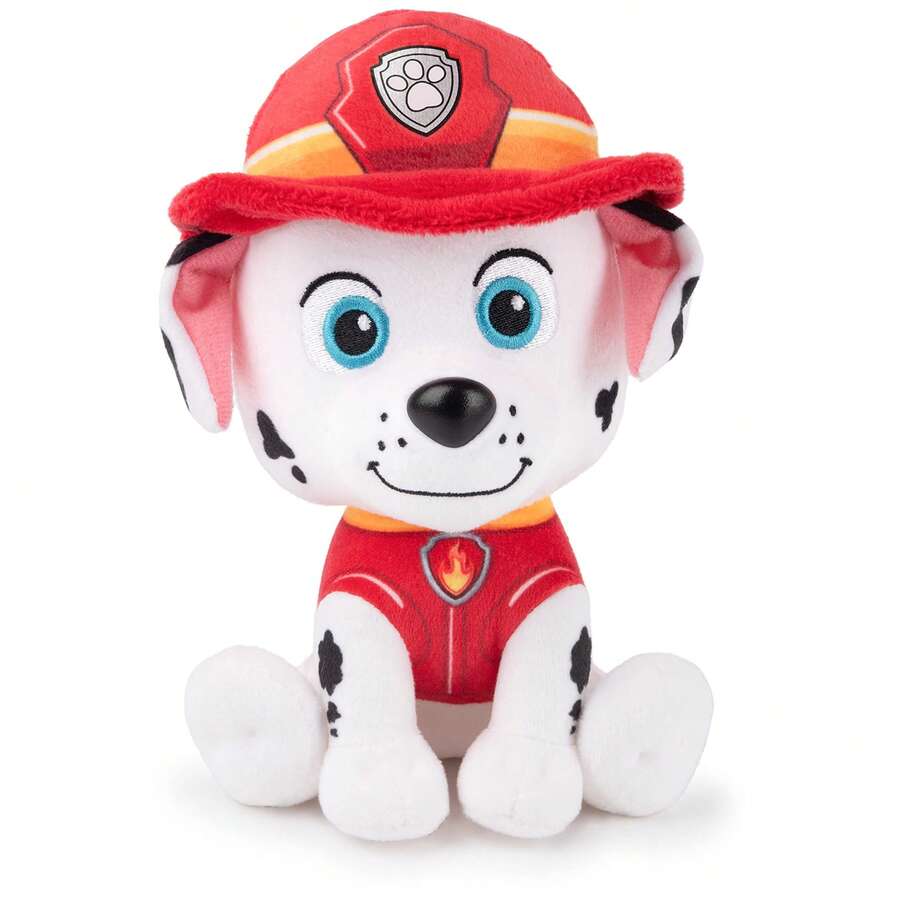 Spin Master Muñeco de peluche oficial de Sergeant de GUND, 6 pulgadas, adecuado para niños de 1 año y talla grande (estilo aleatorio) - MARSHALL - Ver 1