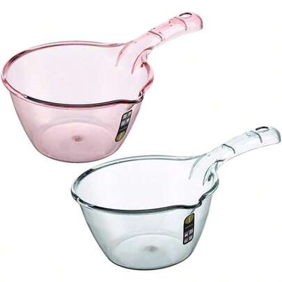 Plastic Water Ladle, Bath Ladle, Dippers, Shower Bucket, Water Bath Scoop, Bathroom Water Scoop Cup, Home Essential