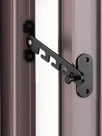 1/2 pezzi Limitatore di finestra, Serratura di protezione in metallo per finestra, Dispositivo di sicurezza per finestra scorrevole, Serratura per finestra, Protezione di sicurezza, Miglioramento della casa