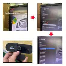 2K 4K Webcam 1080P For PC Web Camera Cam USB Online Webcam With Microphone Autofocus Full Hd 1080P Webcam For Computer - 彩色 - 查看 7