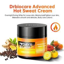 [Springtok]DrBioCare Advanced Hot SweatCreamMoisturizers,Comfort, Skin Repair, Moisture.Skincare,Tighten & Mone Your Skin, Make Skin Smoothanddelicate,7 Days Flash Series - 亮橙色 - 查看 7