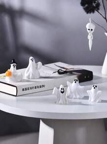 Joivida 1 Set Halloween Creative Ghost, Demon, Pumpkin, Witch Miniature Decorations, DIY Home Center Decor, Bedroom Cabinet Decor, Halloween Party Decoration, Halloween Holiday Gift Home Decor Halloween Decor Fall Decor Room Decor Autumn Decor