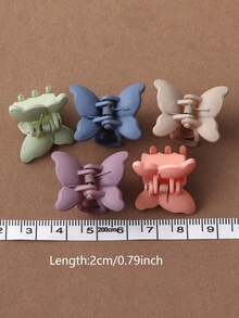 30 件柔和色彩蝴蝶结设计发夹，可爱优雅女士发饰发夹，适合女士、蝴蝶结配饰、学校用品、大学