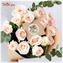 500pcs Rainbow Laser Thank You Stickers 1inch Small Business Stickers Adhesive Labels For Boutiques Wrapping Supplies - Một cỡ - Xem 5