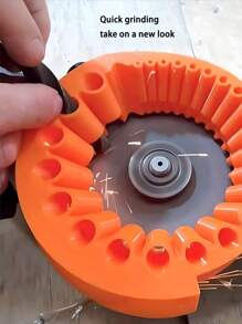 1 Pc Drill Bit Grinder Sharpener Tool, Precision Grinding Accessory For Angle Grinder, Multi-Specification Drill Bit Grinding Polishing Tool