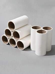 175 Sheets Pet Hair Remover Roller Refill Paper, Home Cleaning Sticky Adhesive Tape, Diagonal Tear Dog/Cat Hair Removal Tool For Pet Furs, Sofa, Clothes, Furniture And Carpet - 5 pieces of replacement cores (175 photos) - View 13