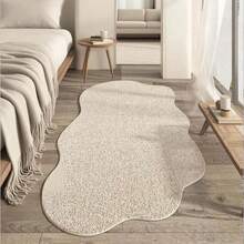 1PC Irregular Living Room Large Area Carpets Minimalist Bedroom Bedside Carpet Plush Coffee Table Rugs Soft Comfortable Rug Alfombra - C - View 2