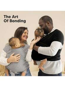 1pcs XL Baby Wrap Carrier -Newborn Infant Multi-Function Front Carry Wrap Carrier, All In 1 Original Baby Carrier Newborn To Toddler Sling, Easy To Wear, Hands Free Bonding, Lightweight, Breathable Infant Wraps,Convenient & Portable, Suitable For All Seasons - Baby Wrap Carrier - 查看 5