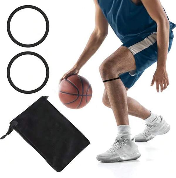 Patellar Tendon Support Strap, Patella Bands Knee Pain Relief Hiking, Soccer, Basketball, Running, Jumpers Knee, Tennis, Volleyball & Squats (2 Pack) ()