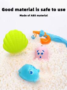 4 Types Of Fishing Game Toys (0-25 Inches), Magnetic Fishing Toy Games, Bathtub Toy Sets, Made Of ABS Material, Floating Fishing Game Toys (Random Style And Color Assembly), Including Fishing Rods, Fishing Nets, Fish, Etc. The Fish Mouths Come With Magnetic Attraction, Inflatable Swimming Pools, Fishing With Family And Friends, Bathing Play, - Multicolor - View 8