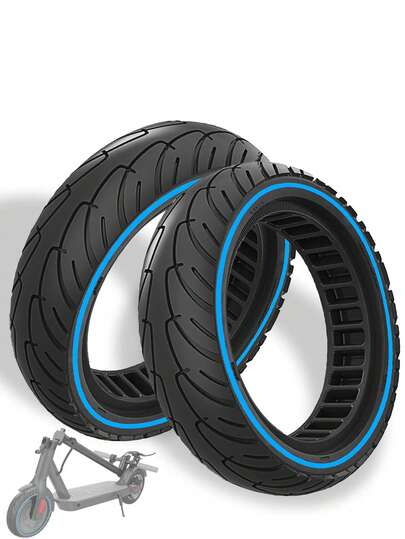 GLDYTIMES GLDYTIMES 8.5 X 2.0 Inches Electric Scooter Gotrax Tire 50/75-6.1 Solid Tire Fit For Gotrax Gxl V2/XR Apex Xl~Hiboy S2 Max Pro~Hover 1~AOVOPRO ES80~, 8 1/2" Tyre Anti-Explosion Replacement Wheel