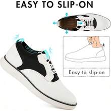Men's Oxford Shoes Dress Shoes Men's Lightweight Lace-Up Fashion Shoes-20256688 - 白色-14 - 查看 2